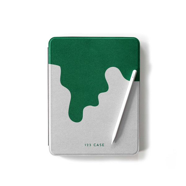 Green Paint iPad Case