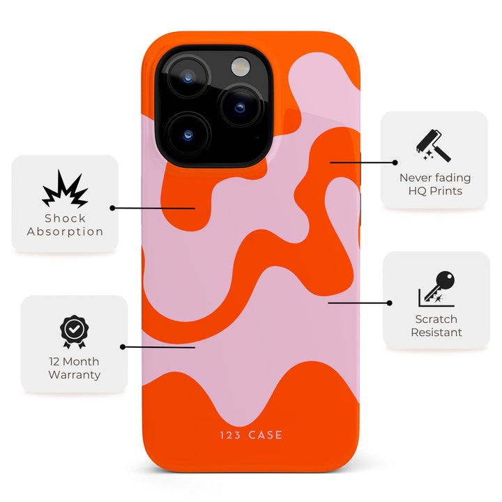 iPhone Fashionable Phone Case “Melting Day” for iPhone 15 Pro Max