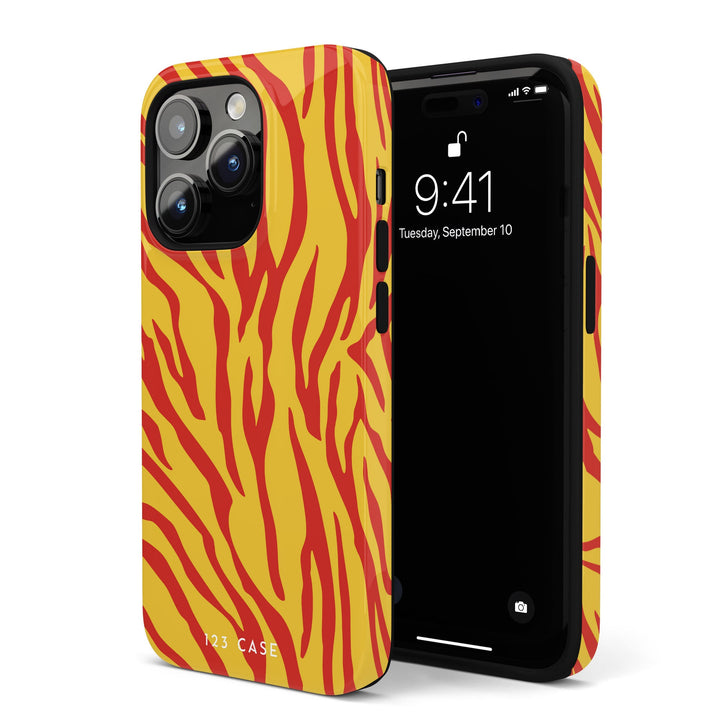 iPhone Fashionable Phone Case for iPhone 15 Pro Max, iPhone 14 Pro Max, iPhone 13 Pro Max, Snap Tough MagSafe Hard Phone Cases Hot Zebra