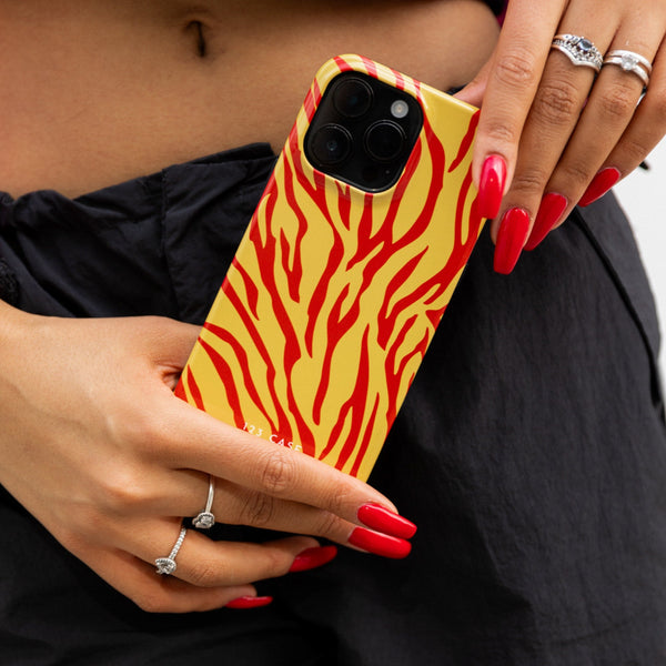 iPhone Fashionable Phone Case “Hot Zebra” for iPhone 15 Pro Max