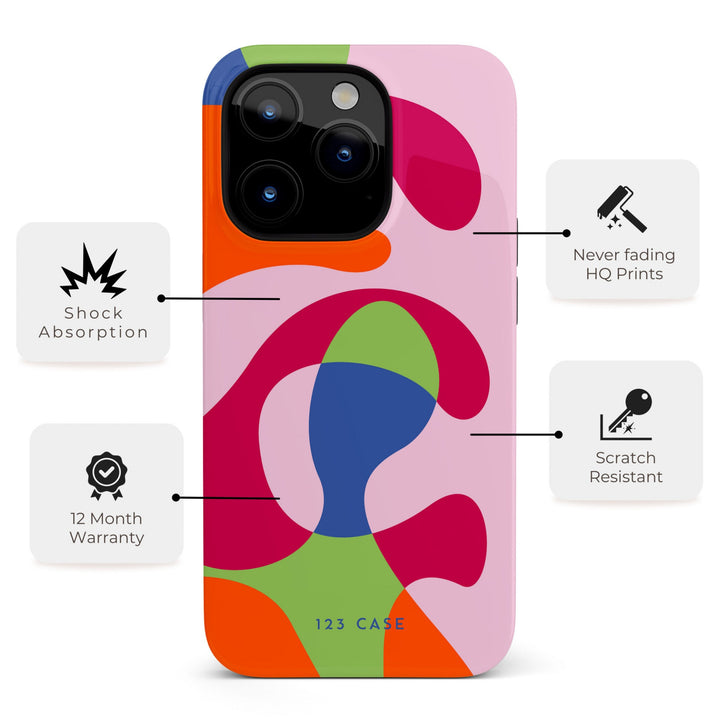 iPhone Fashionable Phone Case “Funky Life” for iPhone 15 Pro Max