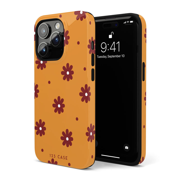 iPhone Fashionable Phone Case for iPhone 15 Pro Max, iPhone 14 Pro Max, iPhone 13 Pro Max, Snap Tough MagSafe Hard Phone Case Blossom Autumn