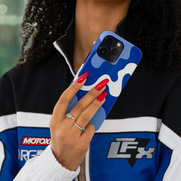 iPhone Fashionable Phone Case “Moon River” for iPhone 15 Pro Max,